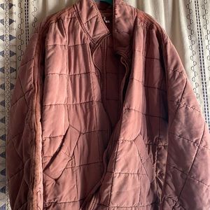 Dolman quilted knit Free People jacket